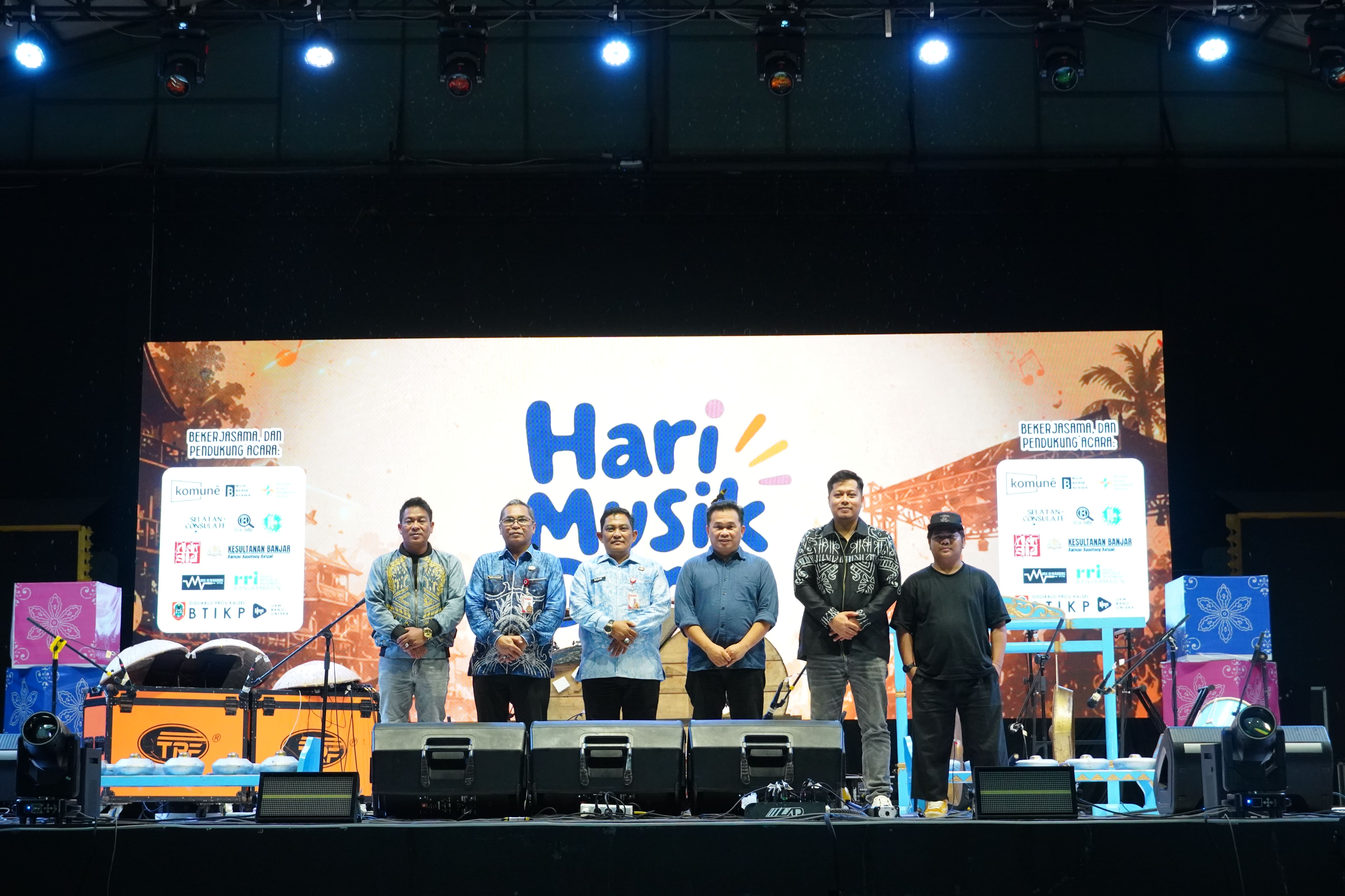 PERINGATAN HARI MUSIK DUNIA KALSEL 2026, DISDIKBUD PROV. KALSEL TEGASKAN KOMITMEN PENGUATAN EKOSISTEM SENI MUSIK BANUA