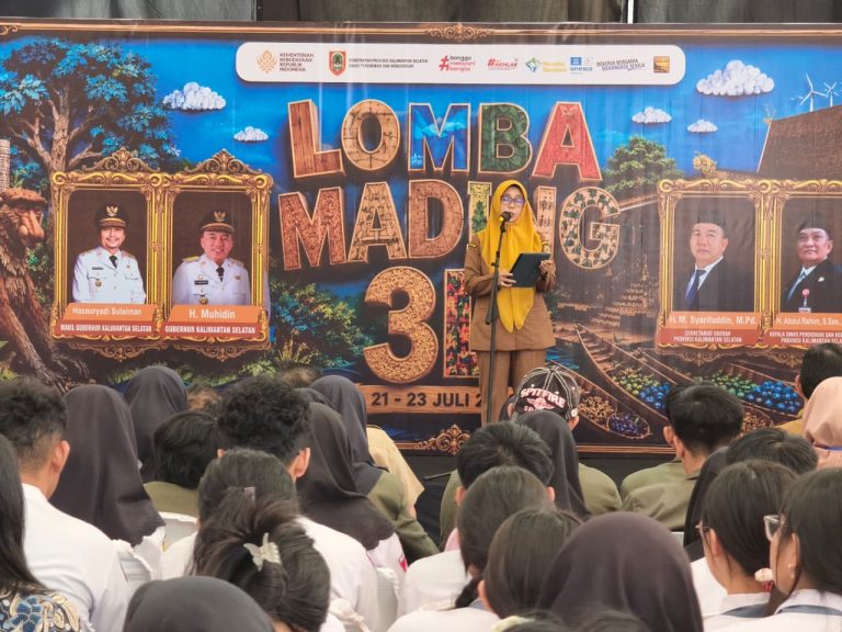 Museum Wasaka Kenalkan Sejarah Revolusi Fisik Kalsel Kepada Pelajar Melalui Lomba Mading 3D