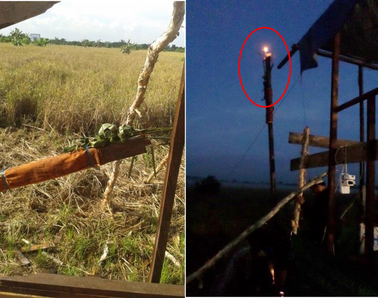Ritual Batajak Tiang Rumah