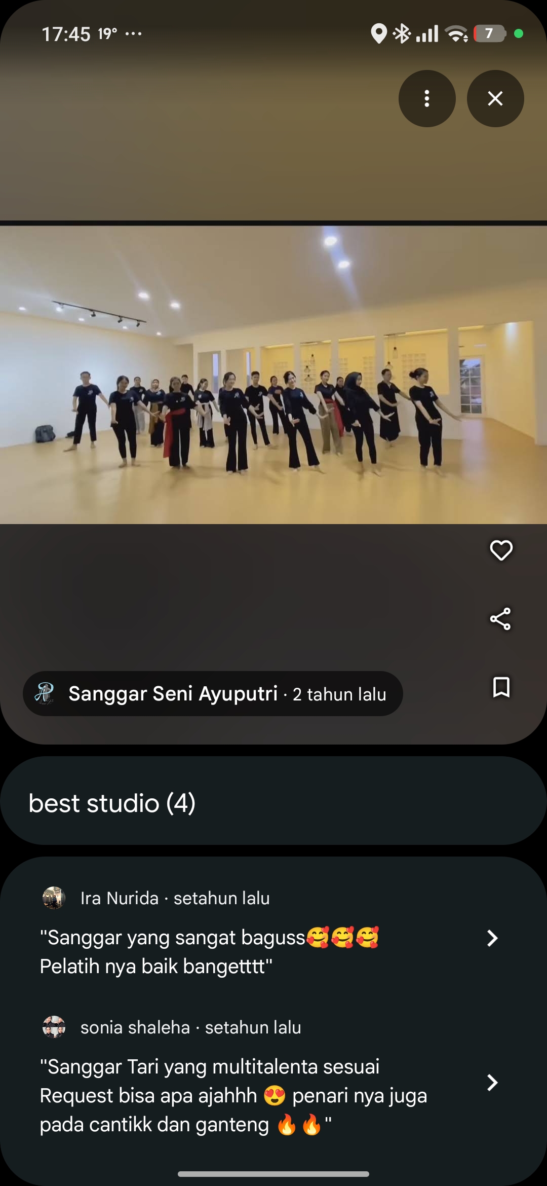 Sekretariat Sanggar Seni Ayu Putri